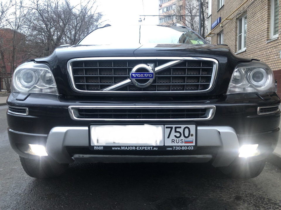 Volvo xc90 дхо вместо противотуманок