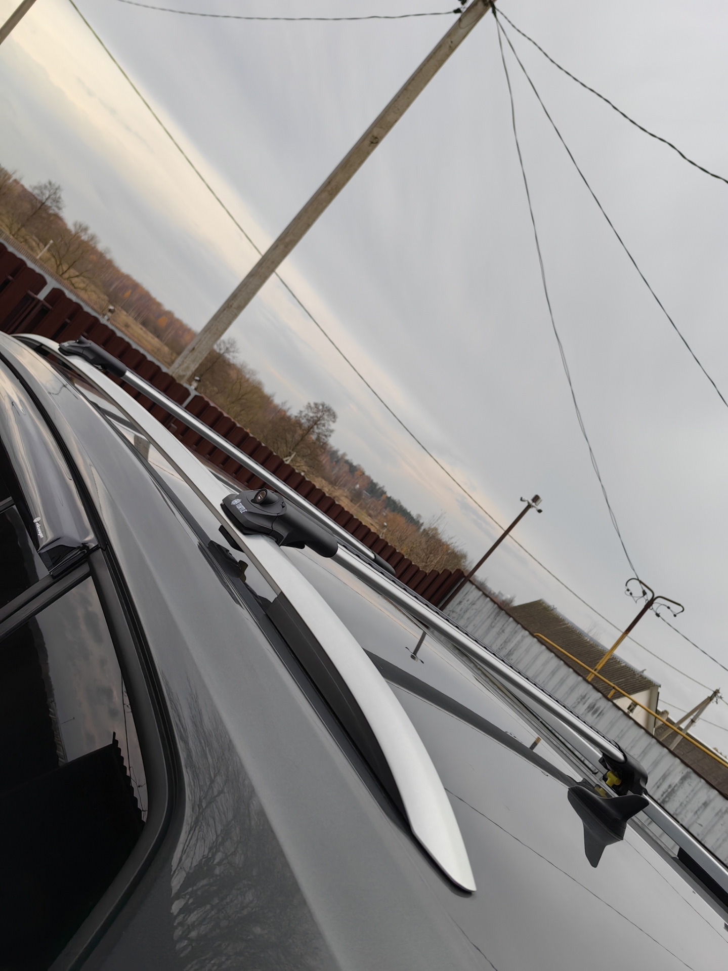 Поперечины на рейлинги — Volkswagen Touran (2G), 1,6 л, 2019 года ...