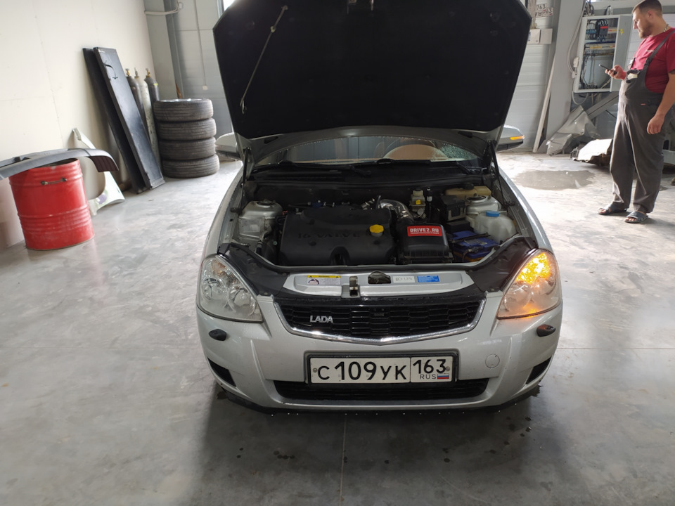 Горят левые поворотники 🚨 — Lada Приора седан, 1,6 л, 2013 года ...