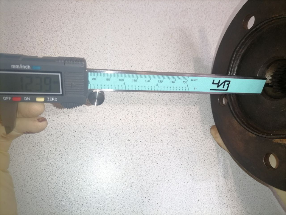 Длина конуса в старой ступице — Chevrolet Niva (1G)