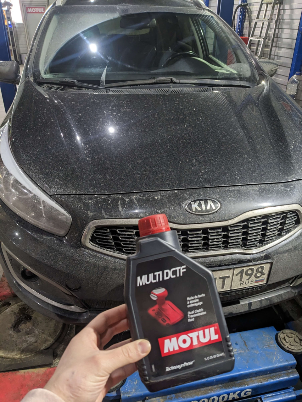 Замена масла в роботе Kia Ceed Ecoshift D6GF1 в СПб — Motul Team на DRIVE2