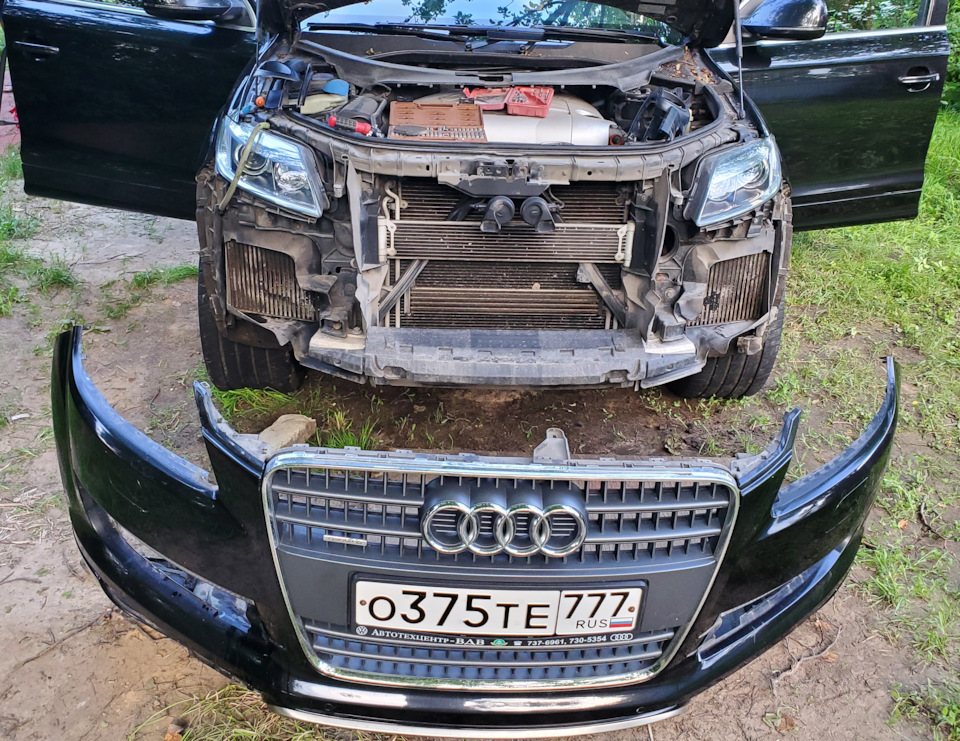 Переделка audi q7 в рестайлинг