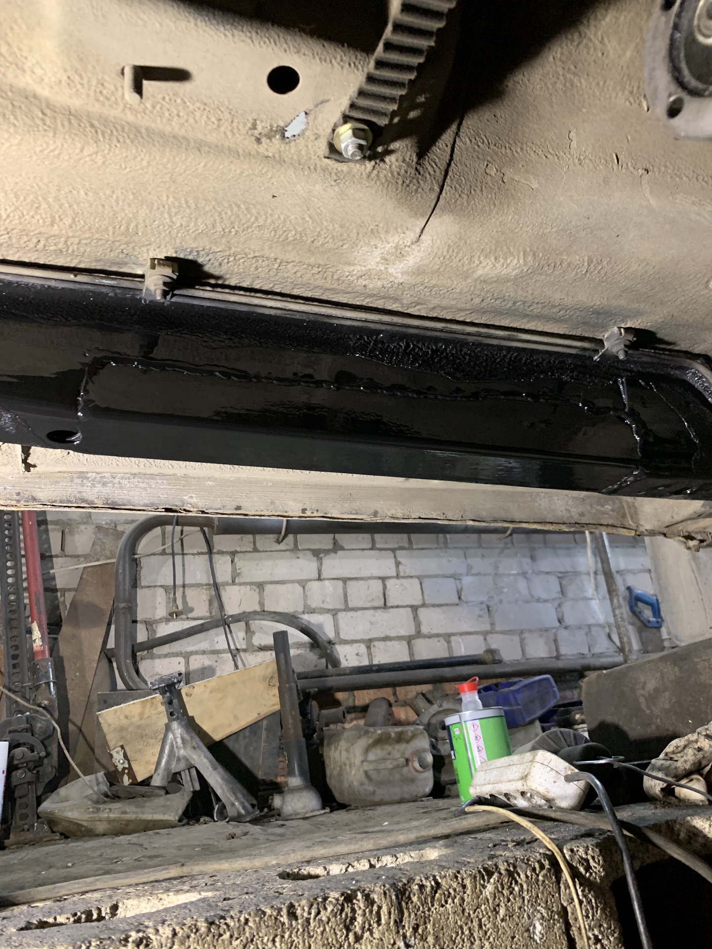 Шевроле Нива FAM1 усиление лонжеронов в местах крепления траверсы ...