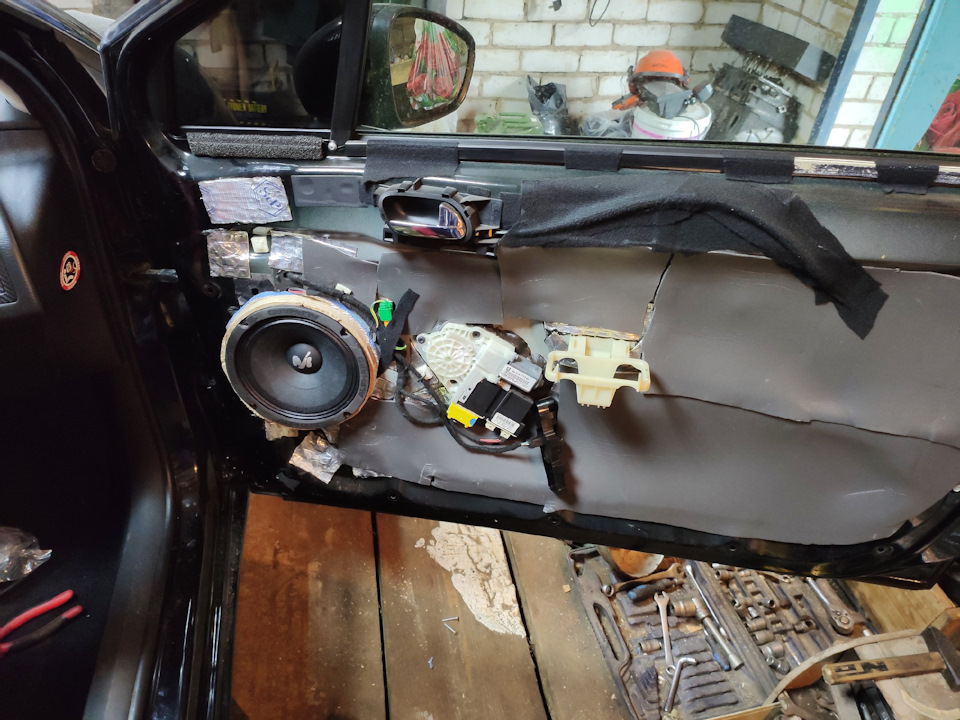 Citroen c4 замена штатной акустики