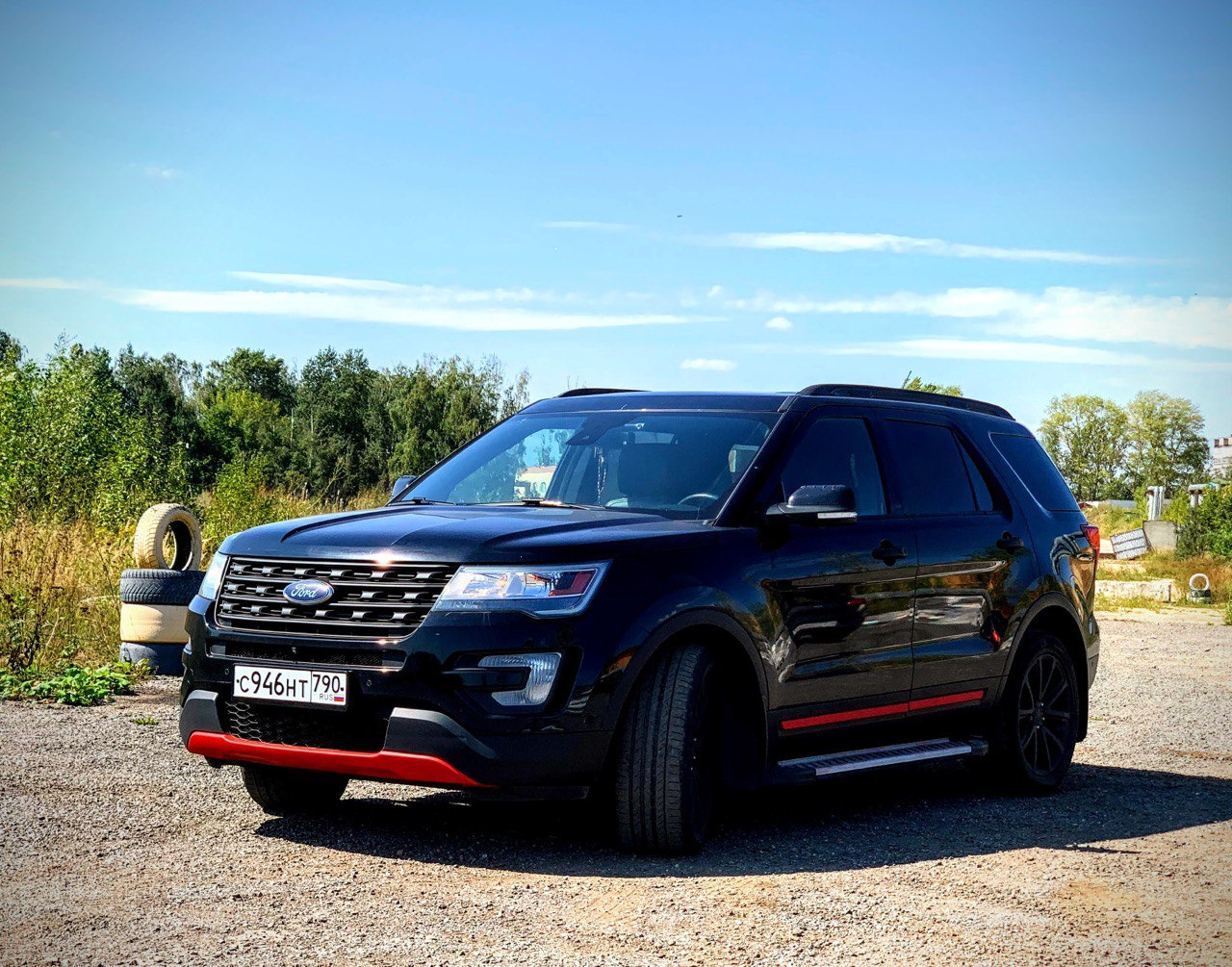 Ford Explorer 2016 черный