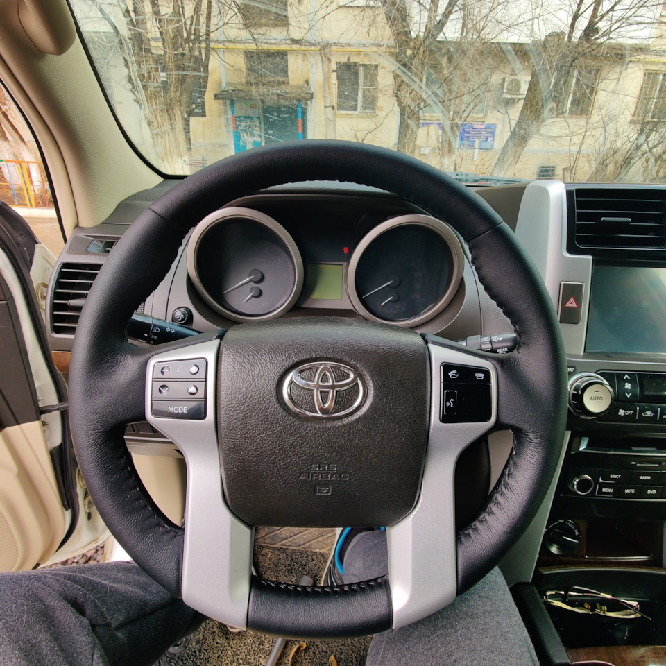 Перешив руля и ручки АКПП. — Toyota Land Cruiser Prado 150-series, 2,7 л,  2013 года | своими руками | DRIVE2