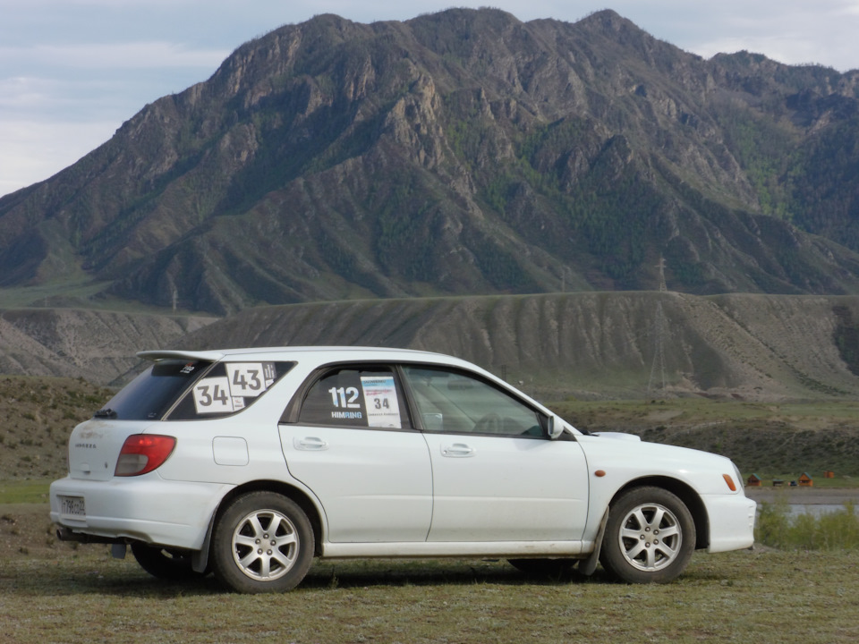 На холме — Subaru Impreza (GD/GG)