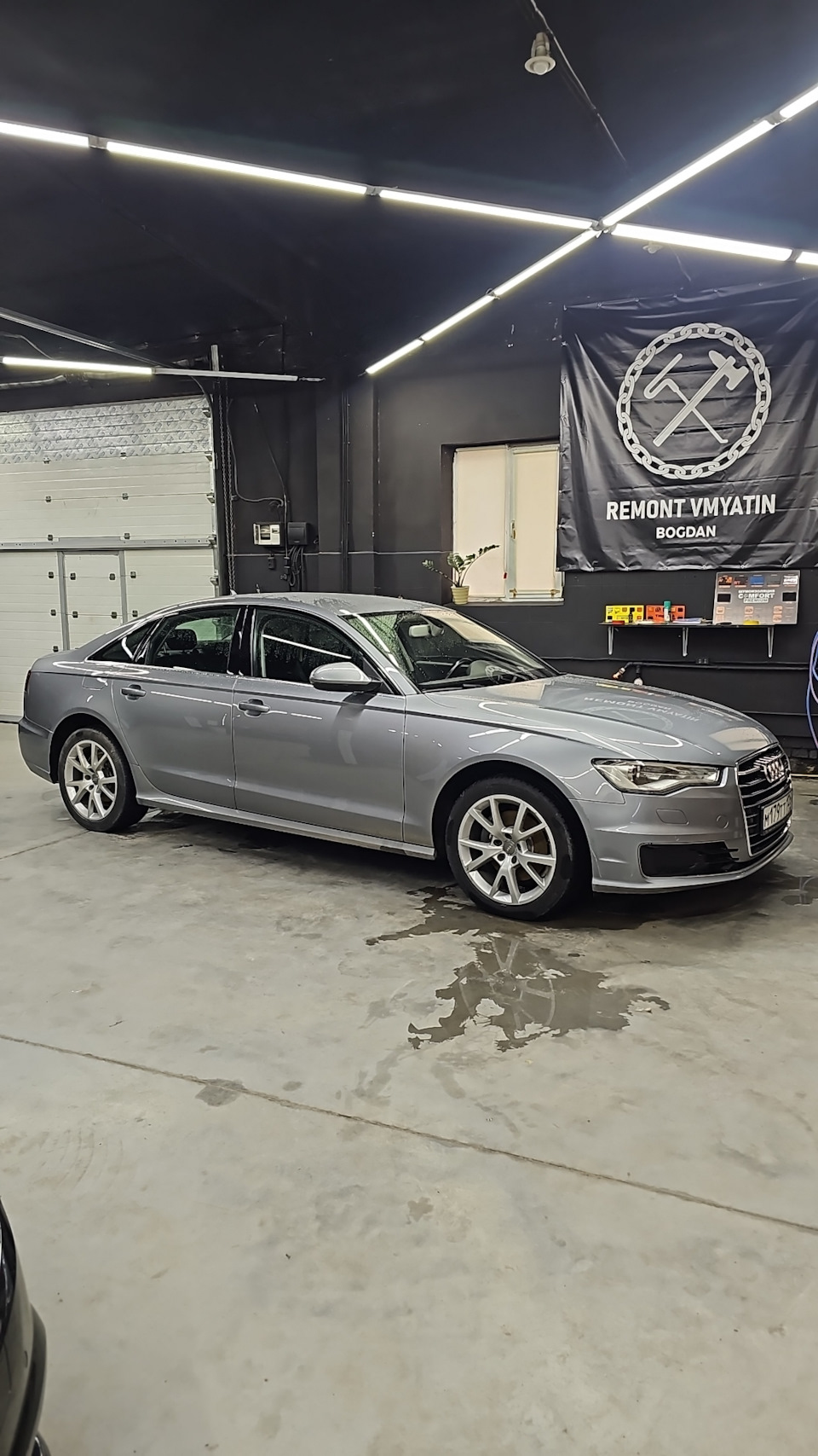 Примерка колес — Audi A6 (C7), 1,8 л, 2015 года | колёсные диски | DRIVE2