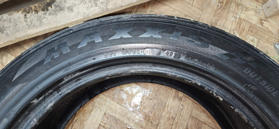 Шины летние Maxxis 235/55 R18 на Lexus RX 400h (2G), Lexus RX (2G). Б/у ...