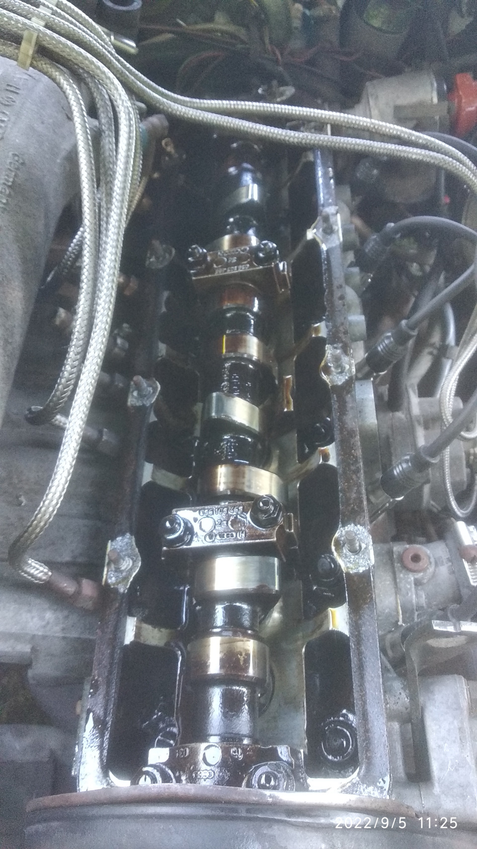 Масло Мобил 10w40 и промывка ликви моли — Audi 100 (C3), 2,1 л, 1983 ...