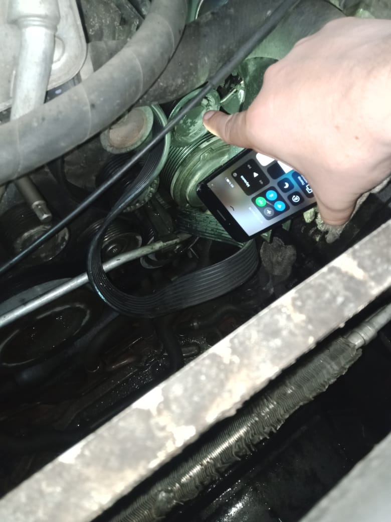 Запись — 10. Убрал свист ремня. Замена ремня, натяжителя и обводного ...