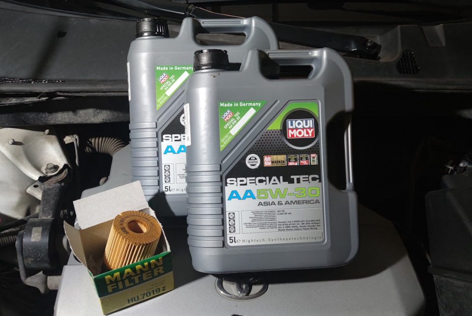 Замена масла — Toyota Highlander (XU40), 3,5 л, 2013 года | плановое ТО ...