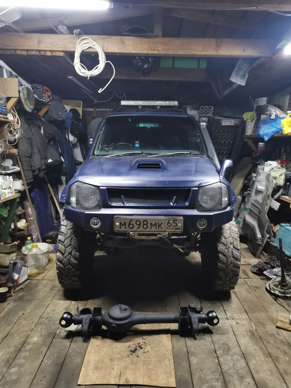 Погнул чулок, замена. — Suzuki Jimny, 0,6 л, 2000 года | поломка | DRIVE2