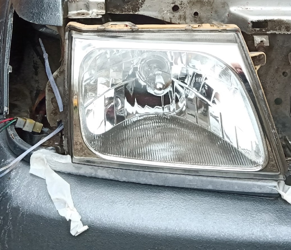 Хим полировка Фар — Great Wall Deer, 2,2 л, 2006 года | своими руками ...