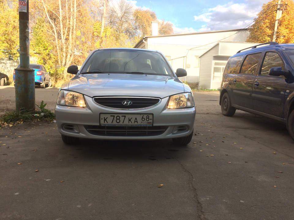 Фото в бортжурнале Hyundai Accent (2G)