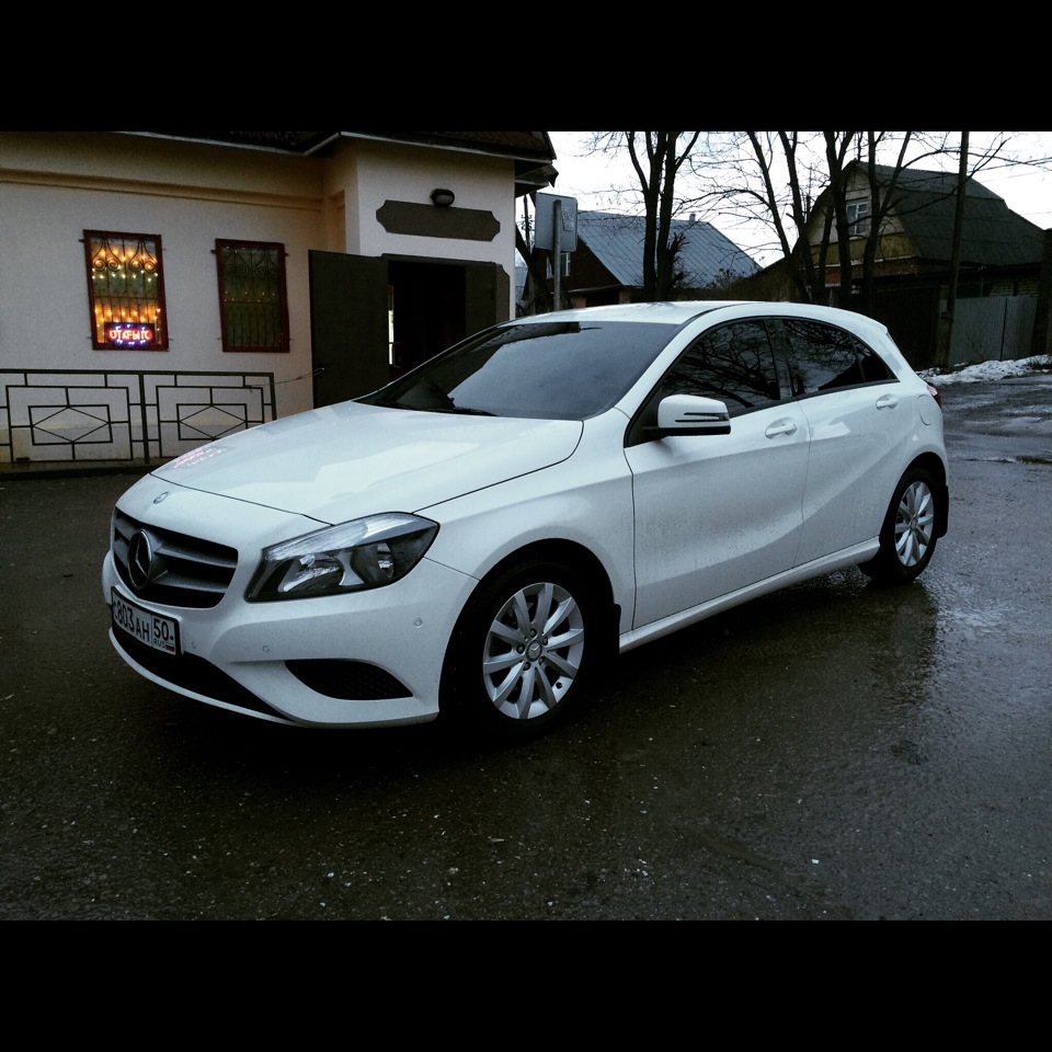 Жрет и не толстеет… — Mercedes-Benz A-Class (W176), 2 л, 2013 года |  заправка | DRIVE2