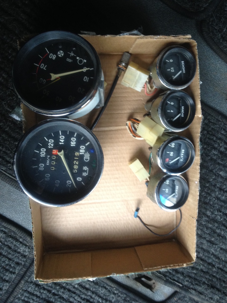 Приборы — Lada 2106, 1,6 л, 2000 года | запчасти | DRIVE2