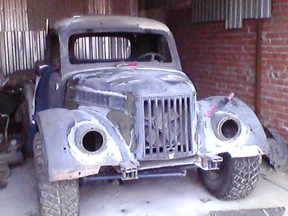 подготовка капота к покраске — ГАЗ 69, 2,3 л, 1975 года | тюнинг | DRIVE2