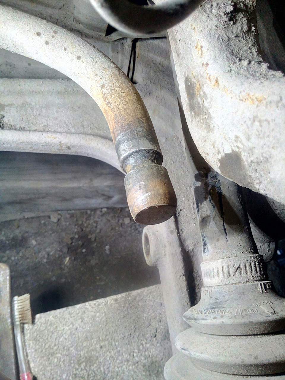 Выработка на стабилизаторе — Volkswagen Transporter T4, 2,5 л, 2000 ...