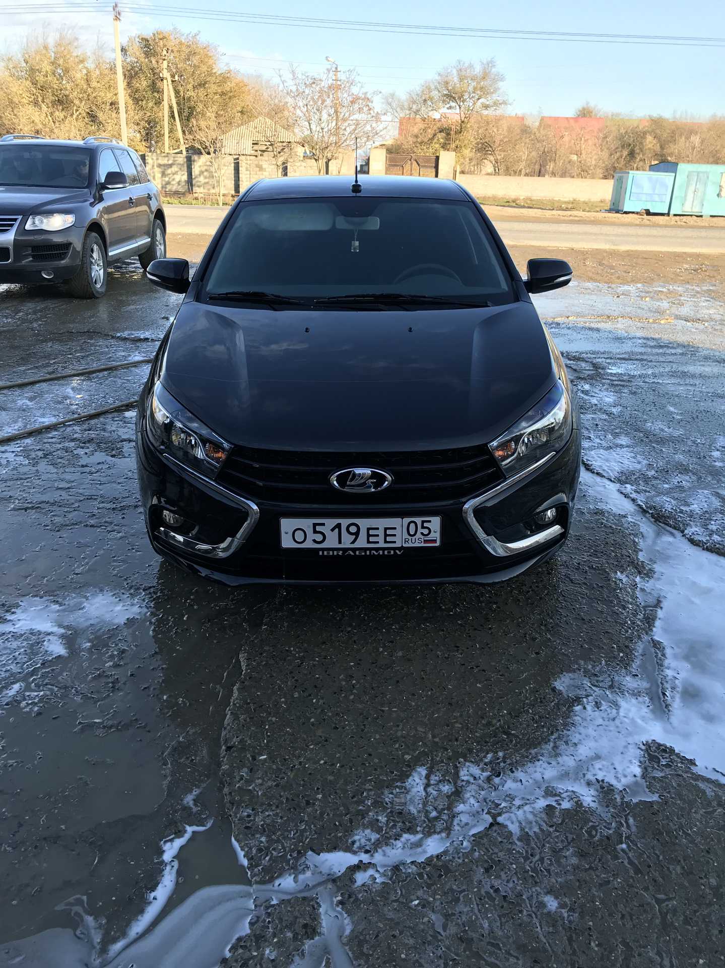 Lada Vesta бункер