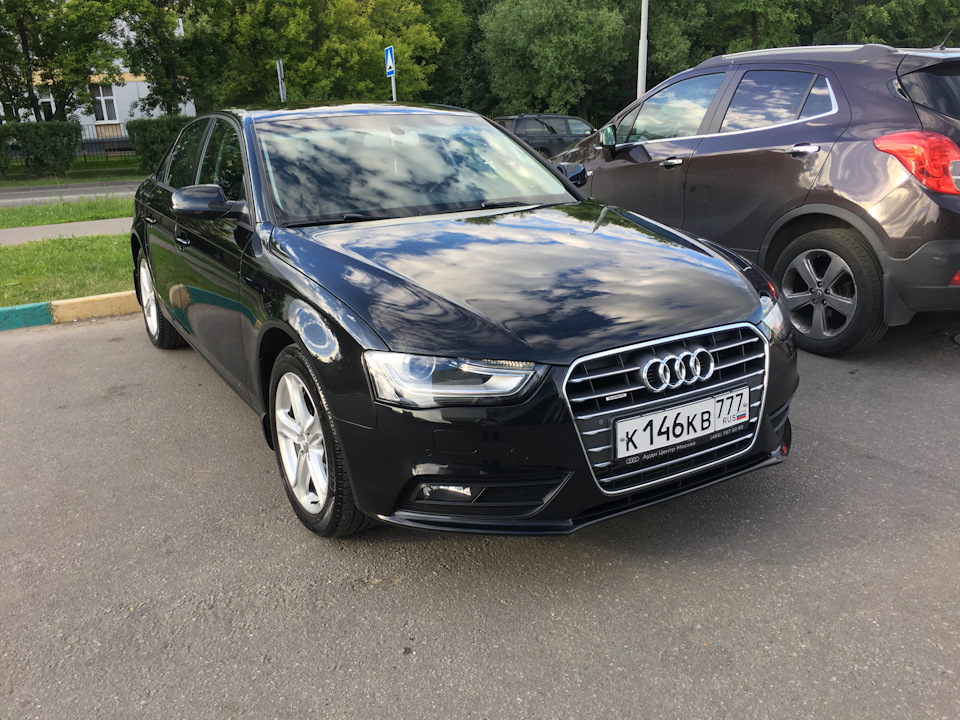 Что то изменилось))) но что?)) — Audi A4 (B8), 2 л, 2014 года ...