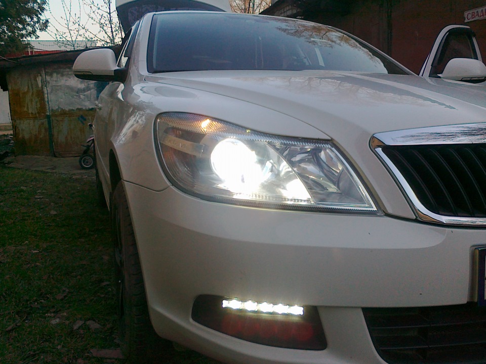 лампы в габариты — Skoda Octavia A5 Mk2, 1,6 л, 2011 года | электроника ...