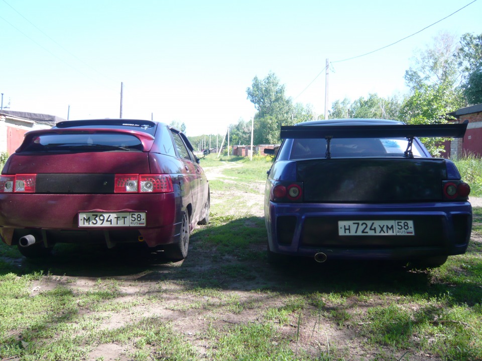 Пофоткался с Лада 2112 цвет"франкония" — LADA 21102, 1,5 л., 2000 года ...