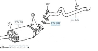 17420Х — Toyota Camry (XV40)