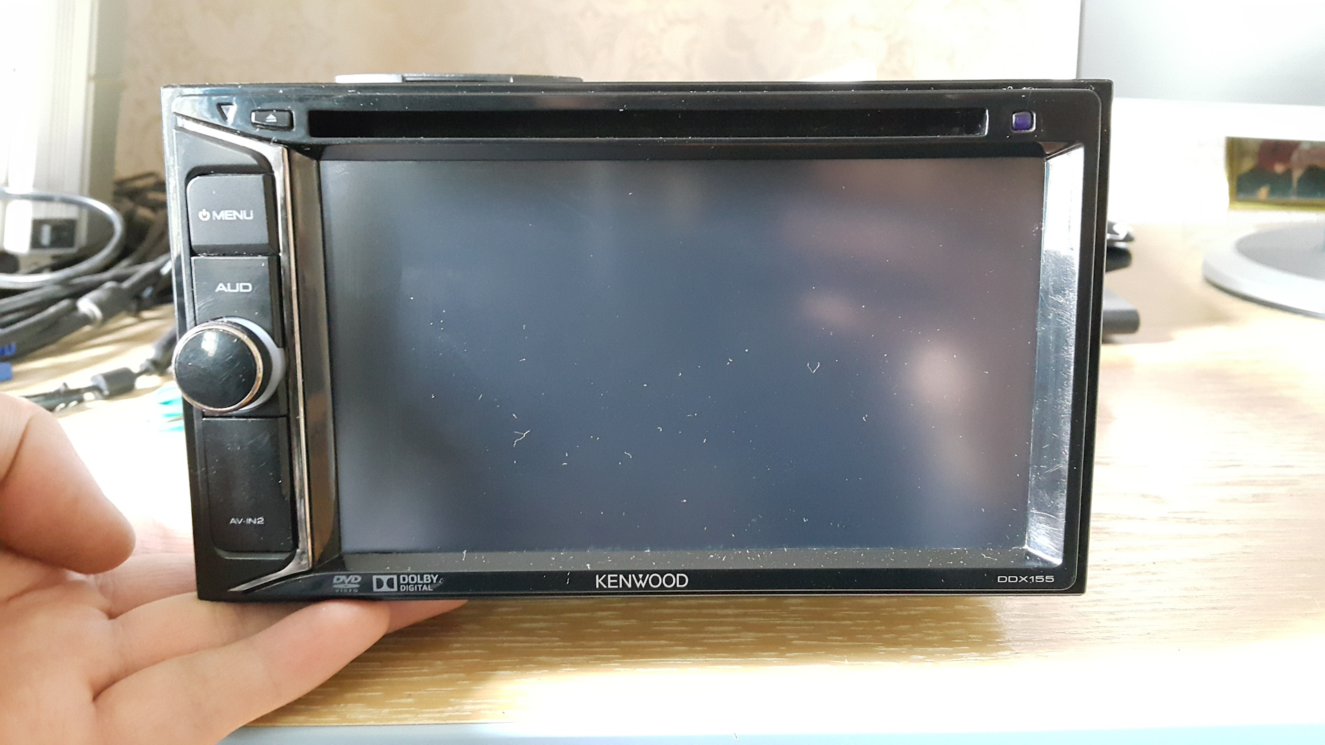 Kenwood ddx155 не включается