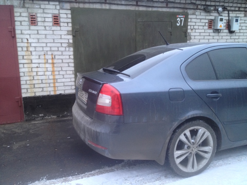 Milotec_Багажник — Skoda Octavia A5 Mk2, 1,8 л, 2012 года | стайлинг ...