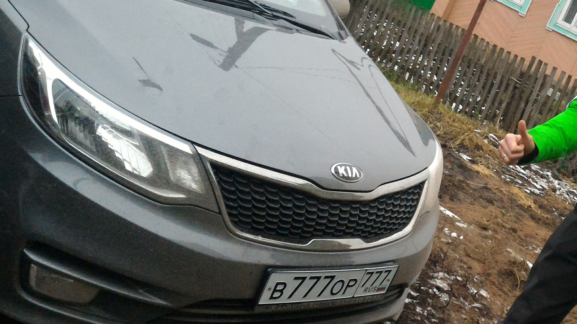 KIA Rio (3G) 1.4 бензиновый 2015 | Серая мышь на DRIVE2