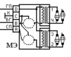 схема подключения катушки зажигания