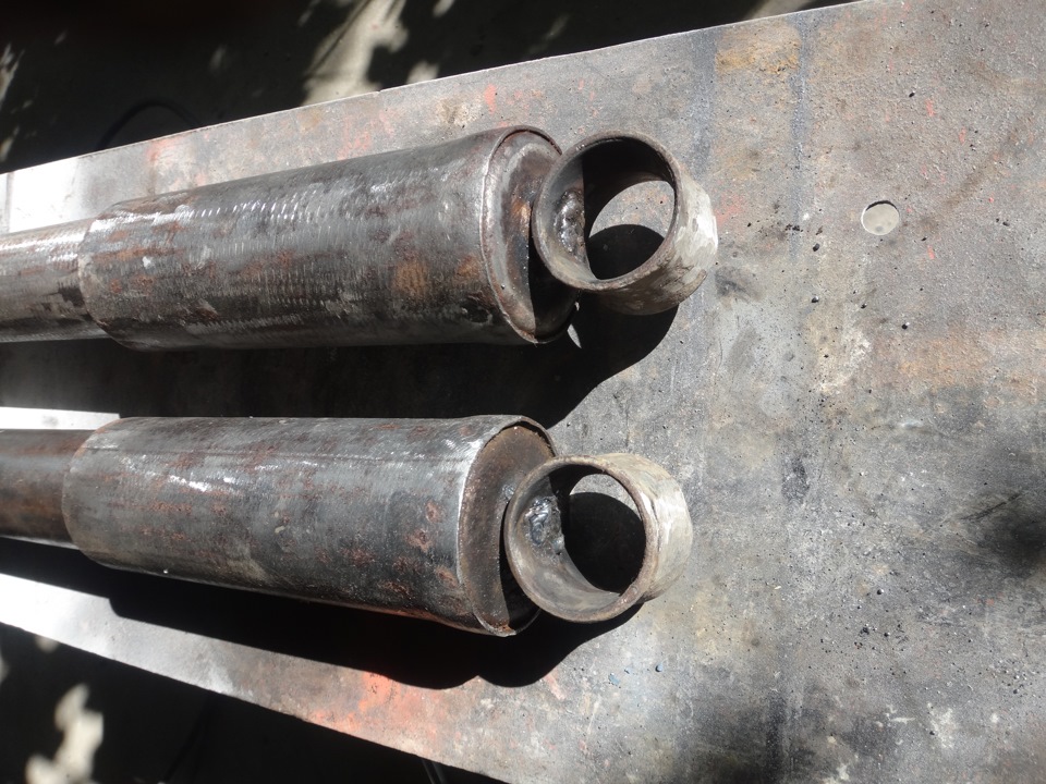 Переделка и установка амортизаторов с ГАЗ 3110 на УАЗ — УАЗ 3303, 2,4 л ...