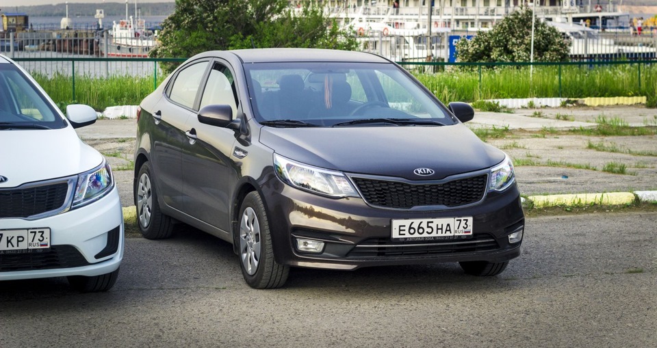 встреча киа рио Ульяновск 29.05.2015г. — KIA Rio (3G), 1,4 л, 2015 года ...