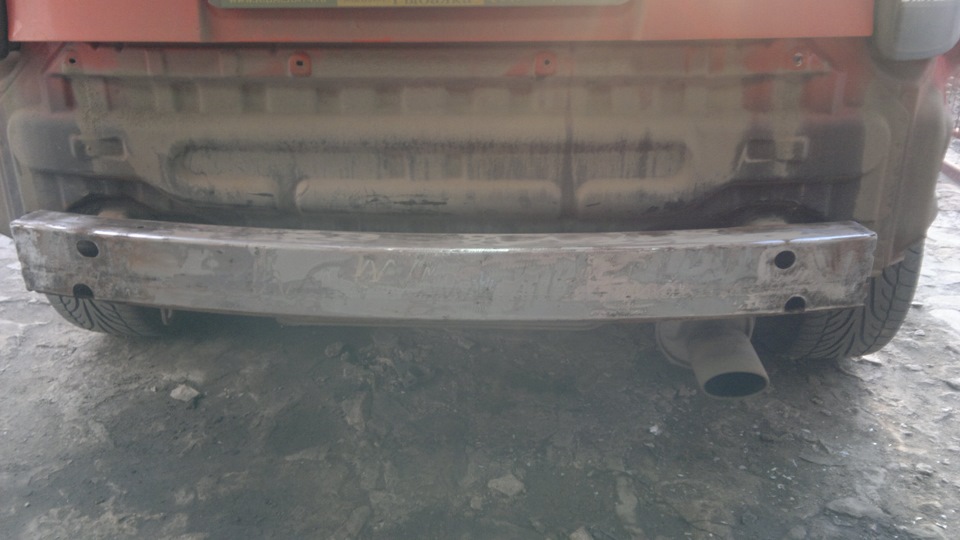 Добрался до заднего усилителя бампера… — Toyota Celica (230), 1,8 л ...