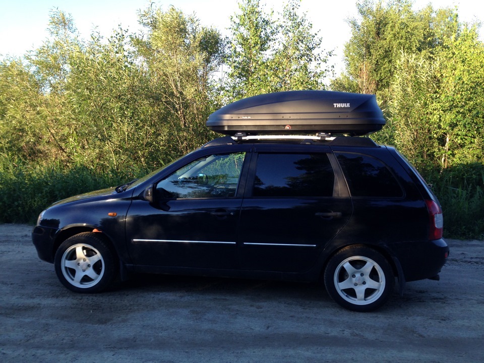 Продам Багажник Thule WingBar Edge 9581 S — Lada Калина Универсал (1G ...