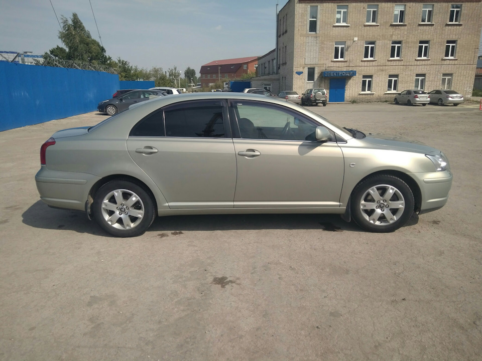 Какие диски на тойота авенсис 2004