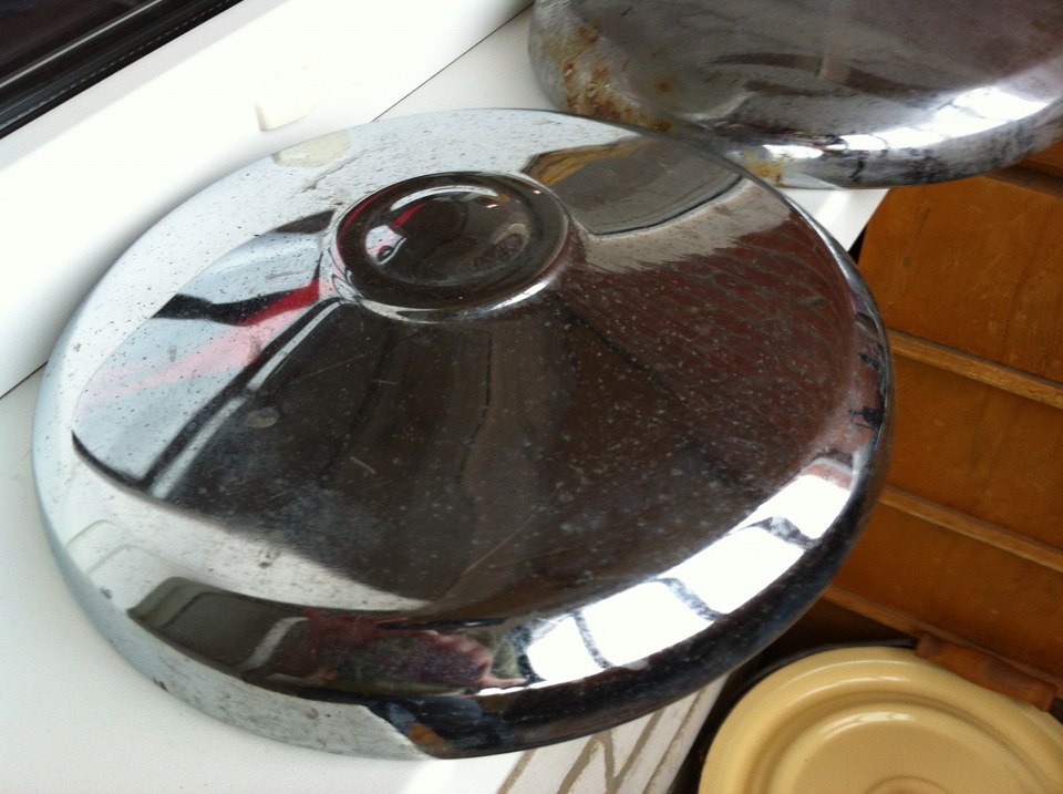 Уход за машиной. Колпаки колес — Москвич 2140, 1,5 л, 1978 года ...