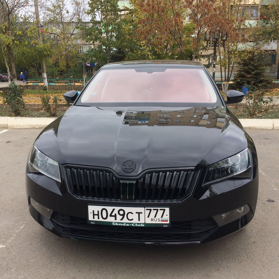 Skoda Octavia Black антихром