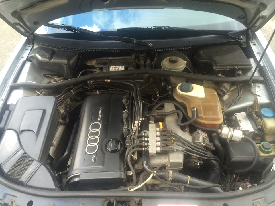 Наводим порядок под капотом — Audi A4 (B5), 1,8 л, 1996 года | своими ...