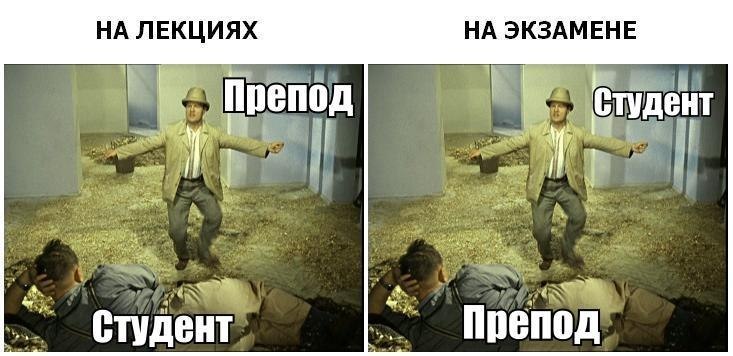 Смешные мемы про учебу