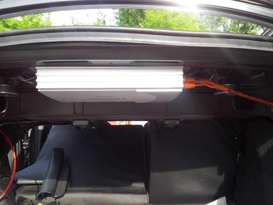 Блог № 22 — Подключение усилка и новых колонок! — Toyota Corolla (130 ...