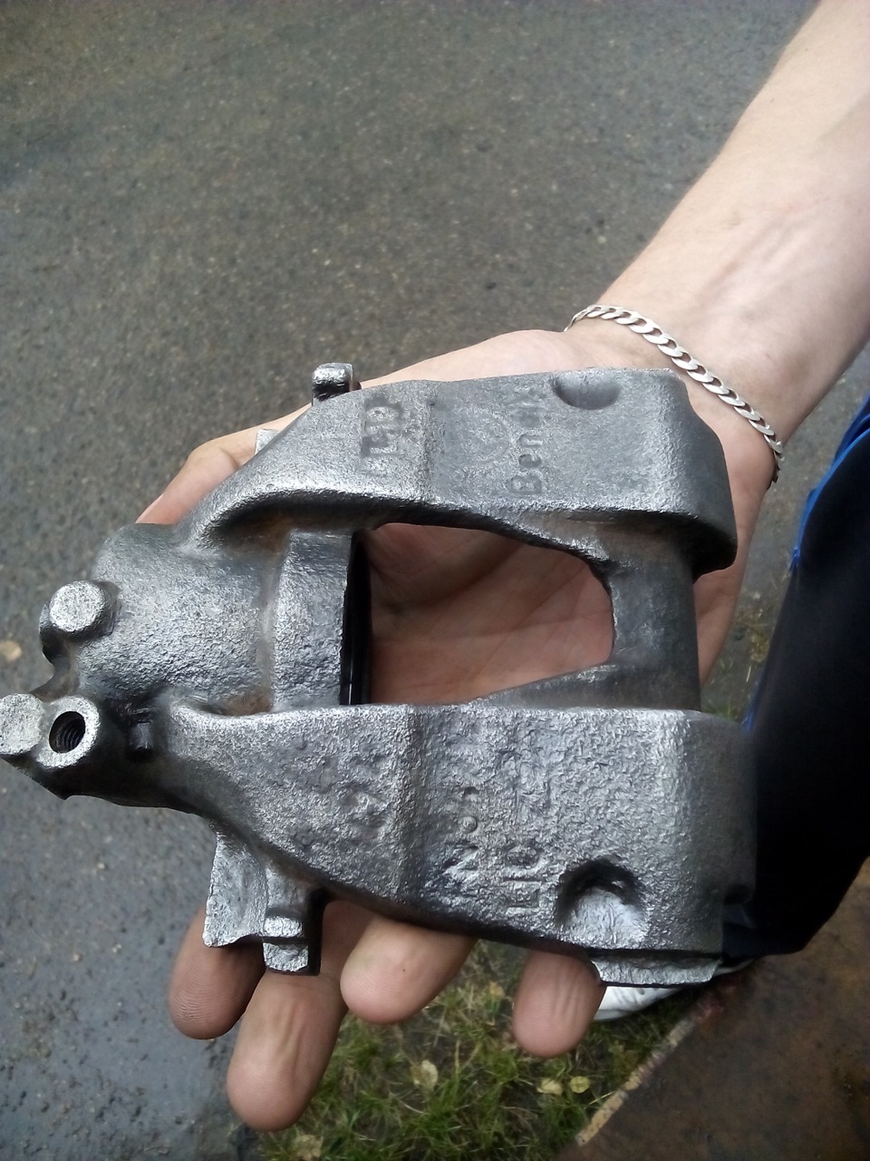 Rebild front calipers FIAT Bravo with his hands Part 1