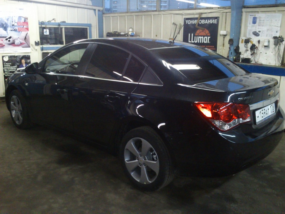 Тонировка. Первый тюнинг. — Chevrolet Cruze (1G), 1,8 л, 2012 года ...