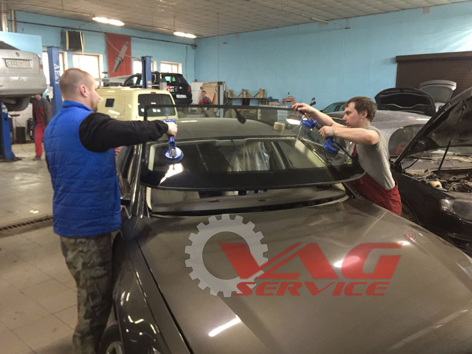 Audi A6 замена лобового стекла — Vag-service на DRIVE2