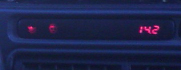 В боевом режиме бск. — Lada 2114