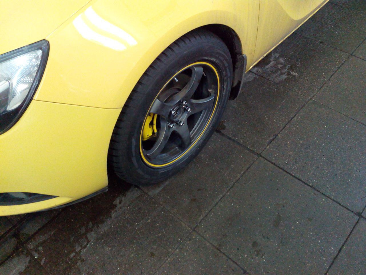 Колесные гайки Volk Racing Formula — Opel Astra J GTC, 1,6 л, 2012 года ...