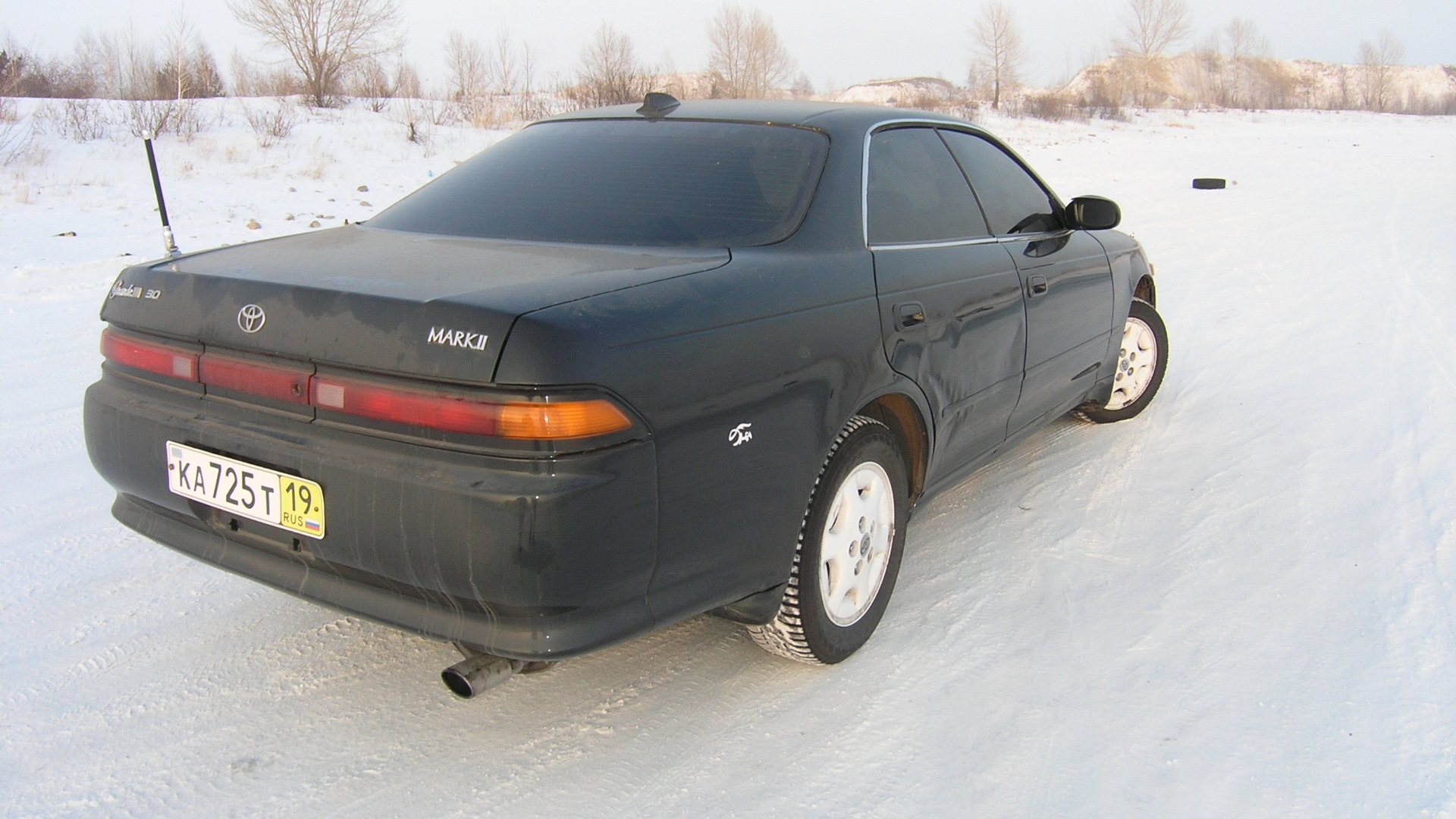 Фото марк 3 машина Toyota Mark II (90) 3.0 бензиновый 1993 3 л. Черный рыцарЬ на DRIVE2