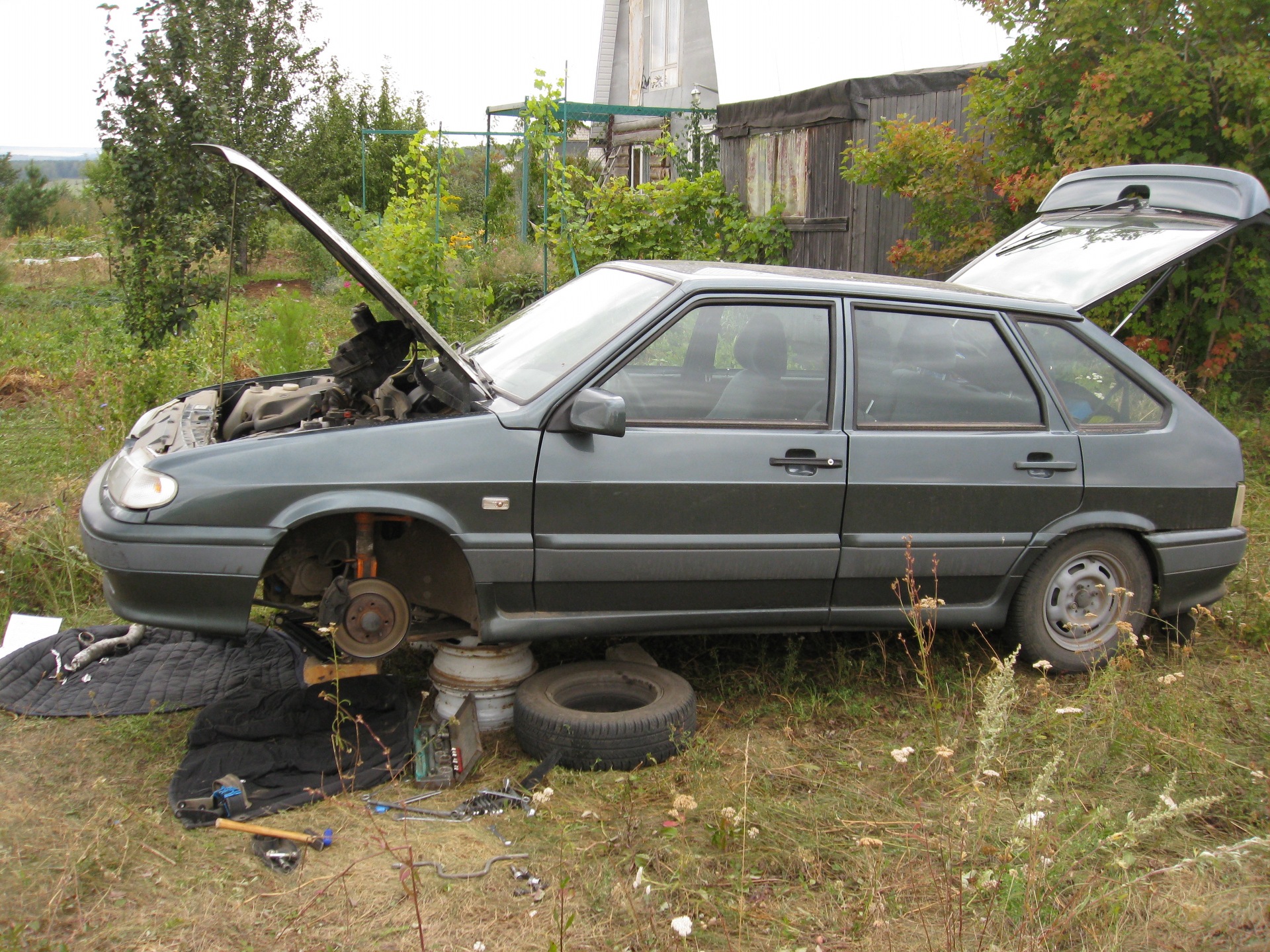 Жесткие подушки двигателя — Lada 2114, 1,6 л, 2007 года | тюнинг | DRIVE2