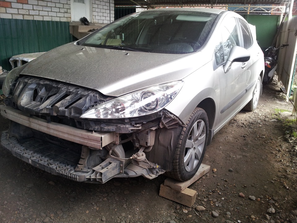 Как установить ксенон на пежо 308 в противотуманки